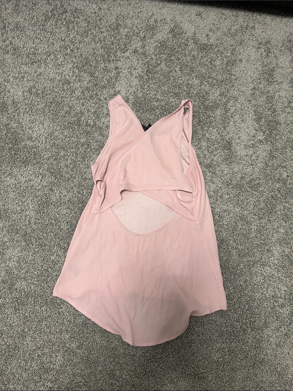 Express Pale Pink Racerback Sleep Tank - Picture 2 of 2